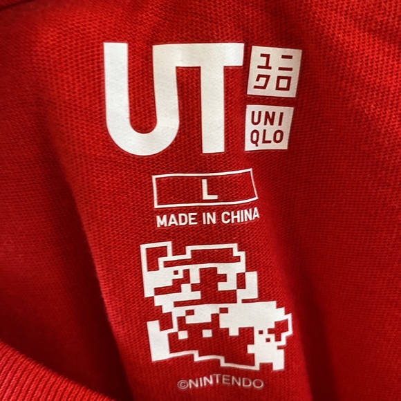 Uniqlo Mario Bros Nintendo graphic short sleeve tee, Men’s L - Picture 4 of 5